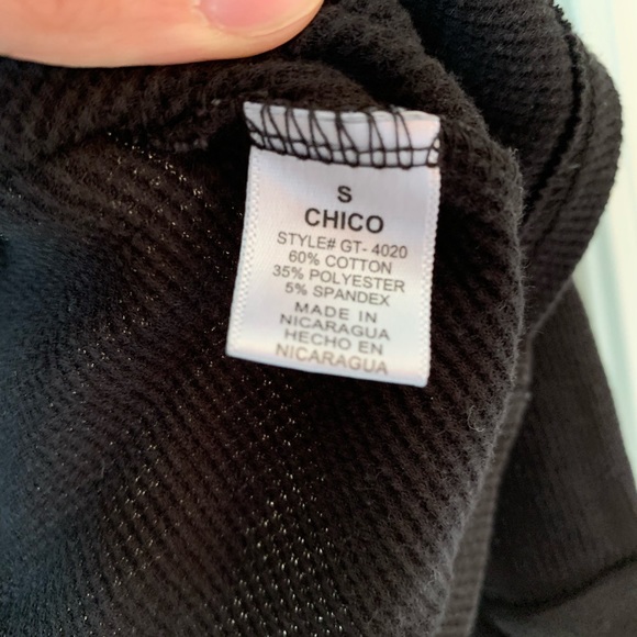 Fitted Ribbed Long Sleeve Tee (US S) - Picture 4 of 6